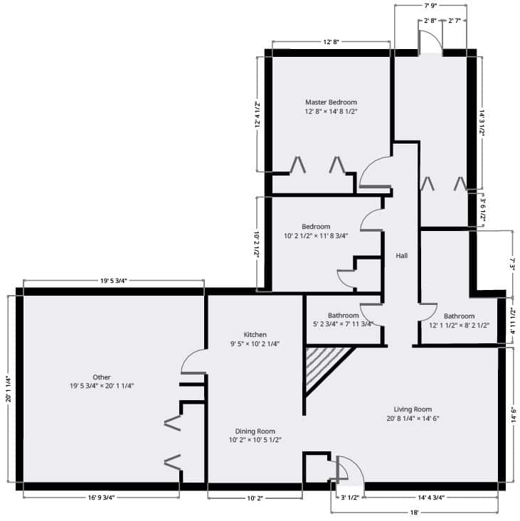 portland home floor plan